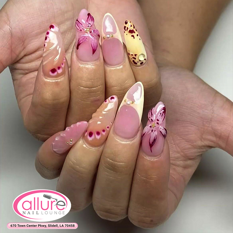 Allure Nail Lounge_Summer nail design